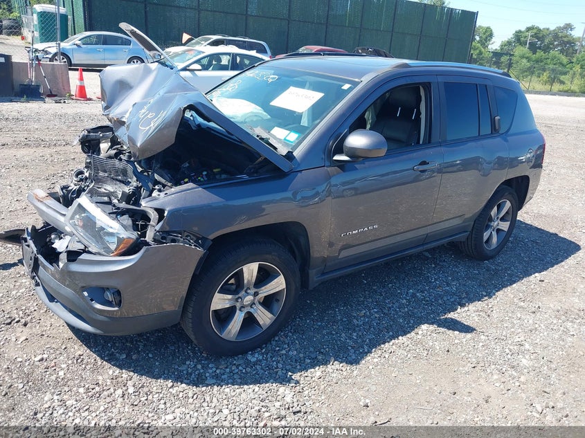 VIN 1C4NJDEB3HD175643 2017 JEEP COMPASS LATITUDE