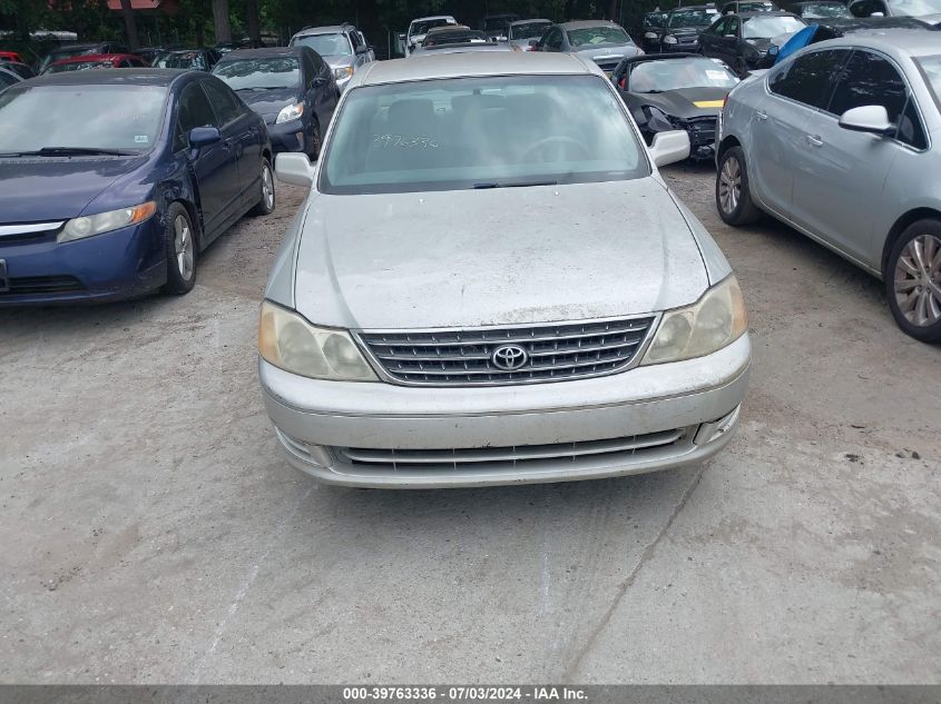 2003 Toyota Avalon Xl VIN: 4T1BF28B83U271065 Lot: 39763336