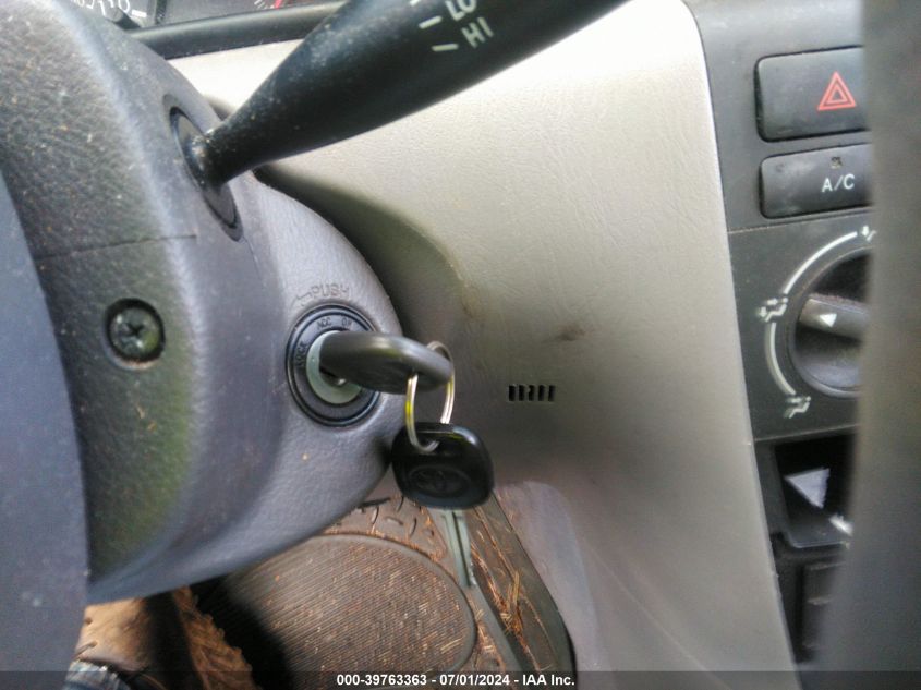 2008 Toyota Corolla Ce VIN: 2T1BR32E48C887662 Lot: 39763363