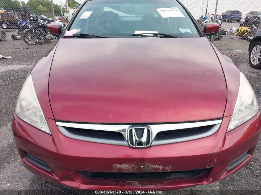 2006 Honda Accord Se VIN: 1HGCM56396A008456 Lot: 39763379