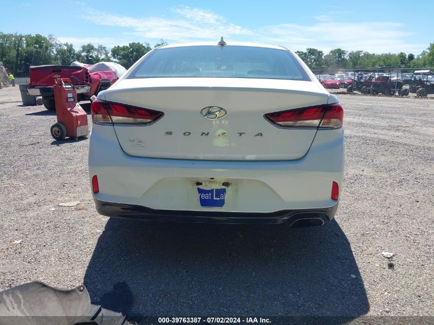 2018 Hyundai Sonata Sel VIN: 5NPE34AF6JH649314 Lot: 39763387