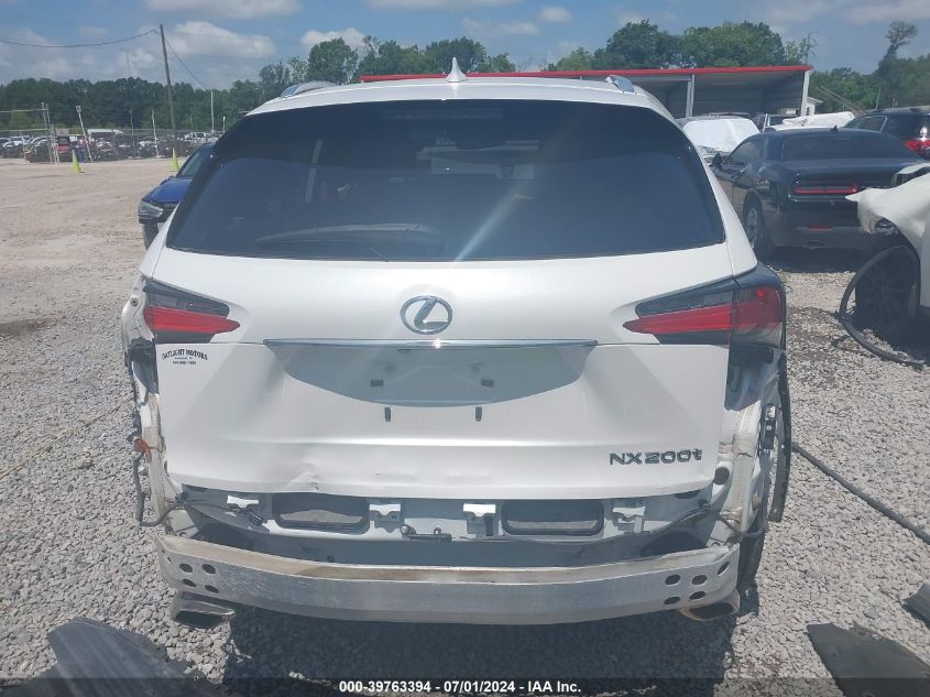 2016 Lexus Nx 200T VIN: JTJBARBZ2G2083142 Lot: 39763394