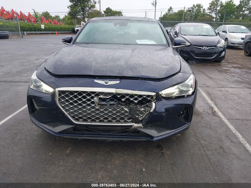 2019 Genesis G70 2.0T Advanced VIN: KMTG44LA6KU020569 Lot: 39763403