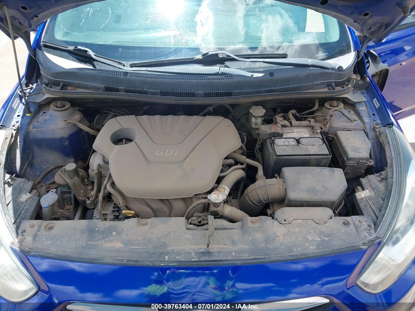 2012 Hyundai Accent Gls VIN: KMHCT4AE5CU132539 Lot: 39763404