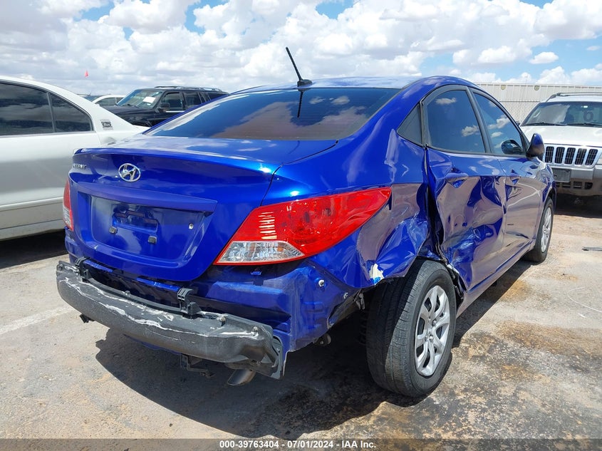 2012 Hyundai Accent Gls VIN: KMHCT4AE5CU132539 Lot: 39763404