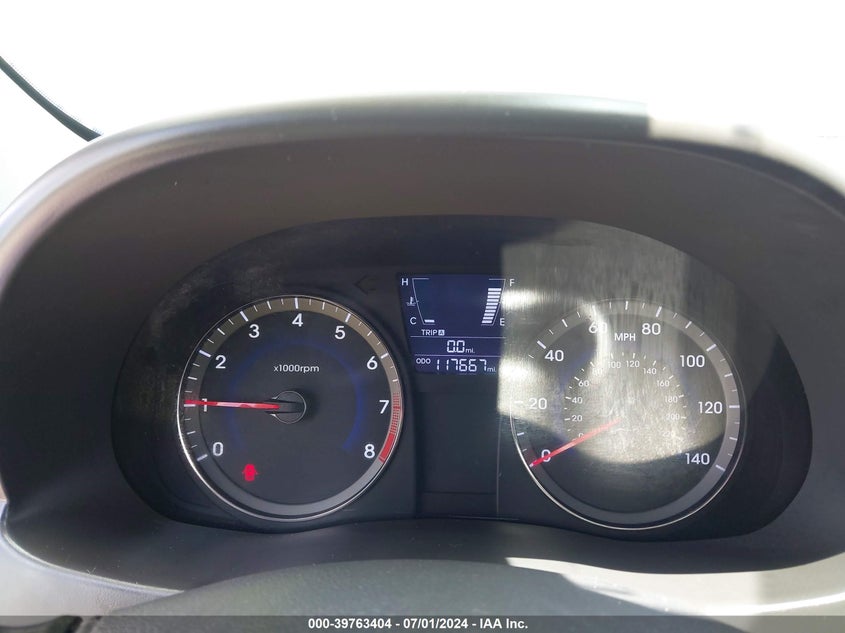 2012 Hyundai Accent Gls VIN: KMHCT4AE5CU132539 Lot: 39763404