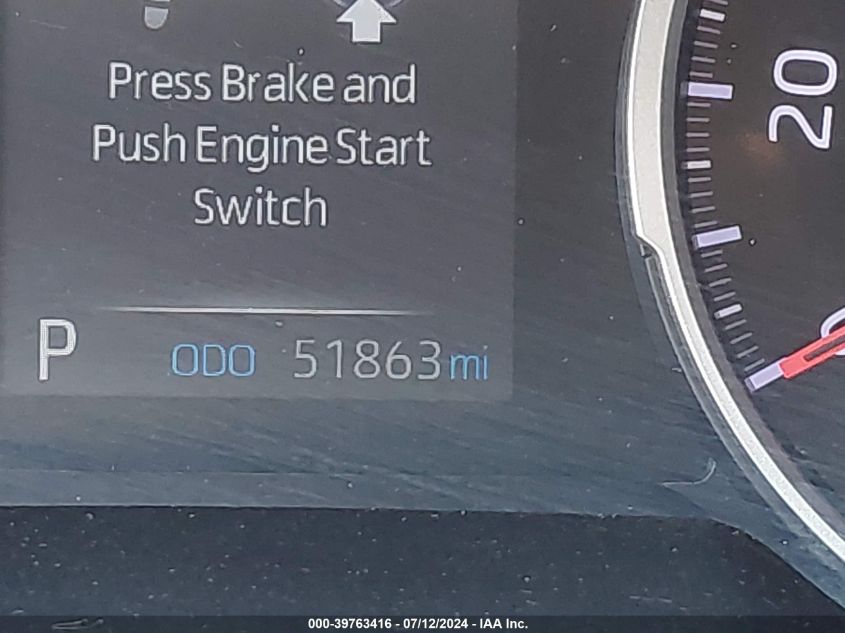 2020 Toyota Rav4 Xle VIN: 2T3W1RFV5LW081799 Lot: 39763416