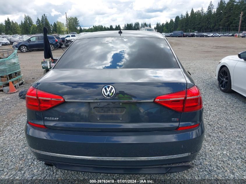 2016 Volkswagen Passat 1.8T R-Line VIN: 1VWAT7A39GC068719 Lot: 39763418