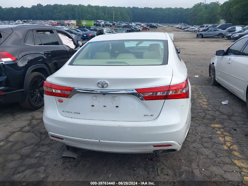 2014 Toyota Avalon Xle VIN: 4T1BK1EB6EU100831 Lot: 39763440