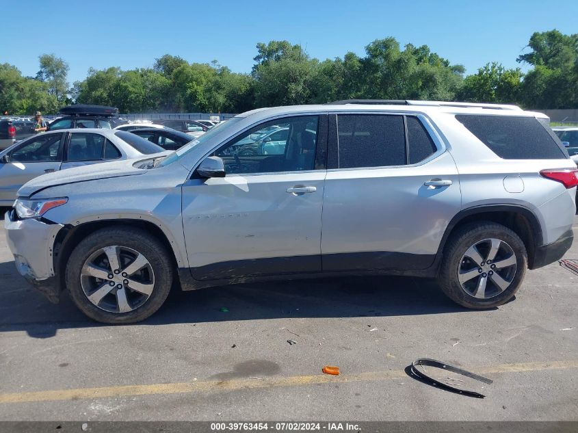 2018 Chevrolet Traverse Lt VIN: 1GNEVHKW4JJ155709 Lot: 39763454