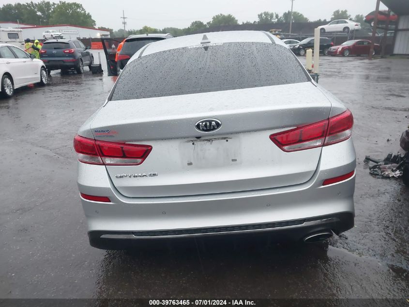 2019 Kia Optima Lx VIN: 5XXGT4L38KG363375 Lot: 39763465