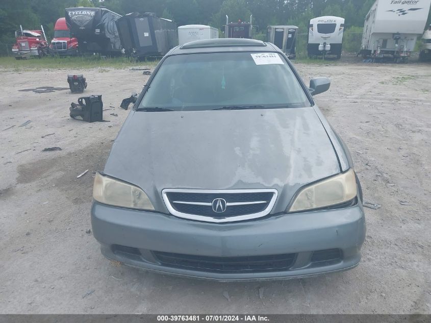 2001 Acura Tl 3.2 VIN: 19UUA56671A006124 Lot: 39763481