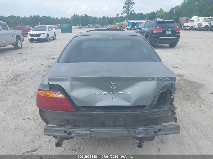 2001 Acura Tl 3.2 VIN: 19UUA56671A006124 Lot: 39763481