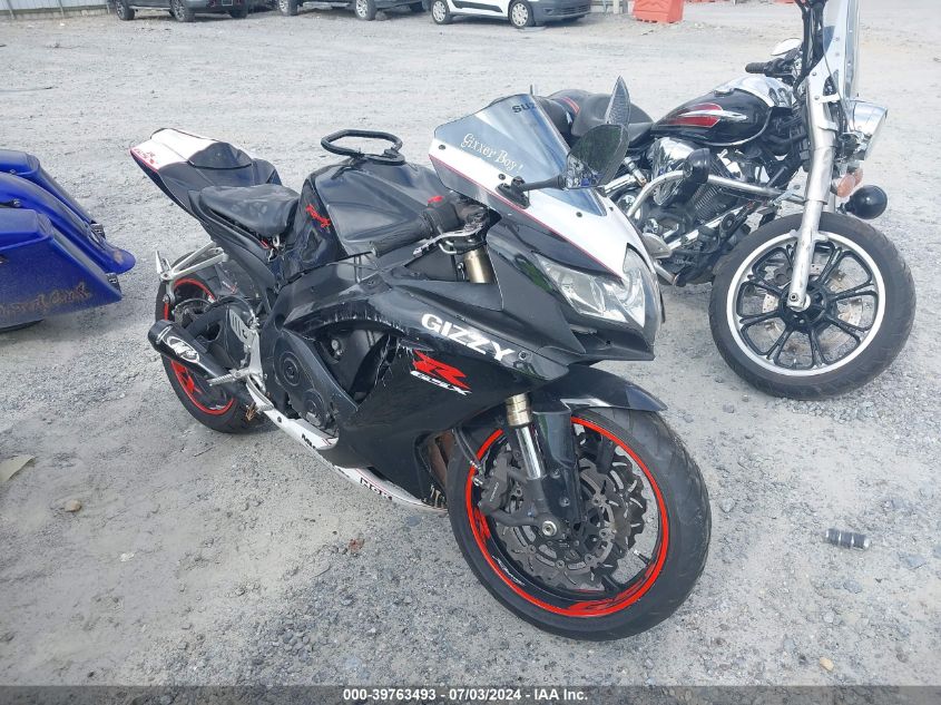 2008 Suzuki Gsx-R600 VIN: JS1GN7EA082101222 Lot: 39763493