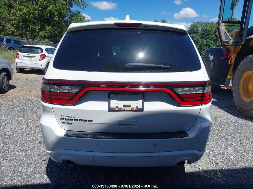 2015 Dodge Durango Sxt VIN: 1C4RDJAG0FC917329 Lot: 39763498