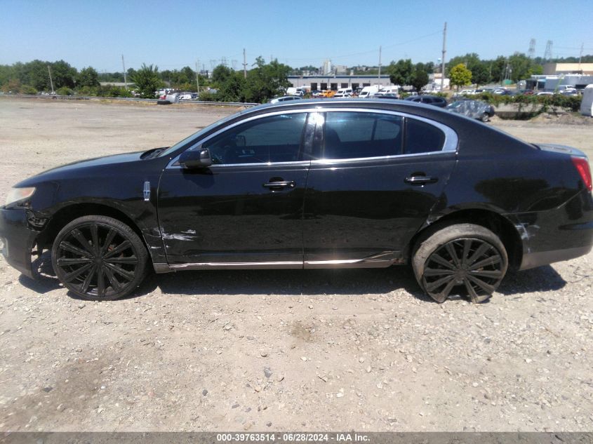 2009 Lincoln Mks VIN: 1LNHM94R09G614728 Lot: 39763514