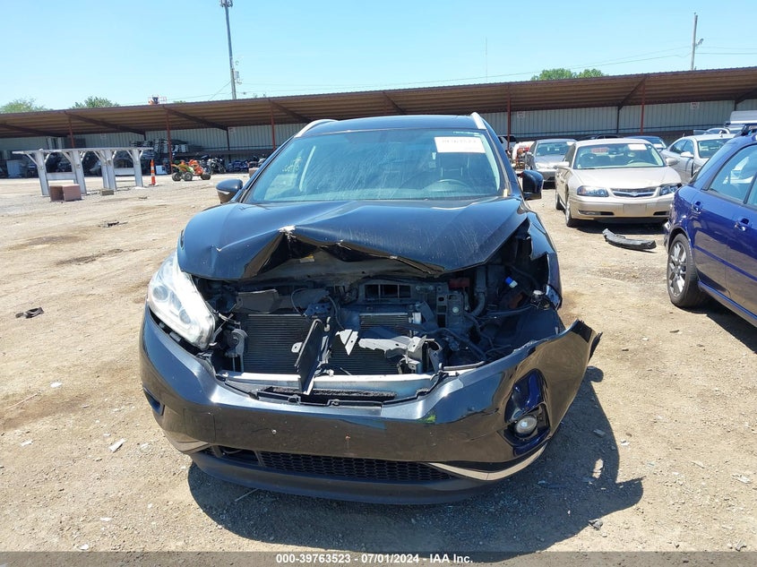 2015 Nissan Murano Sl VIN: 5N1AZ2MH9FN275640 Lot: 39763523