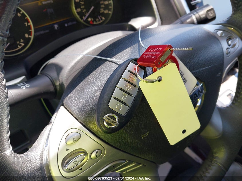 2015 Nissan Murano Sl VIN: 5N1AZ2MH9FN275640 Lot: 39763523