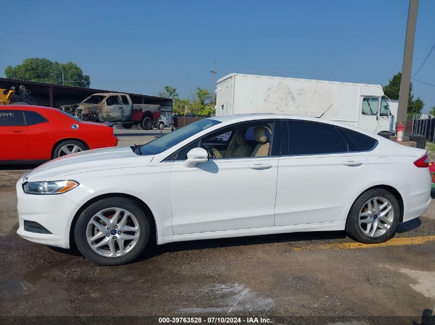 2013 Ford Fusion Se VIN: 3FA6P0HR8DR313012 Lot: 39763528