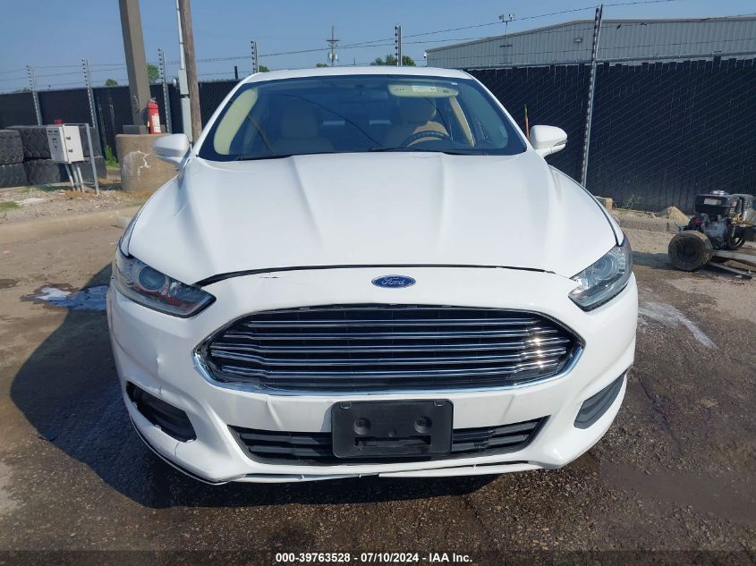 2013 Ford Fusion Se VIN: 3FA6P0HR8DR313012 Lot: 39763528