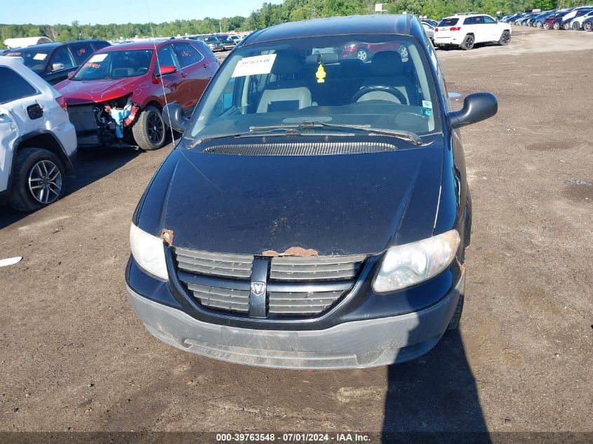 2006 Dodge Caravan Se VIN: 1D4GP25E36B703182 Lot: 39763548