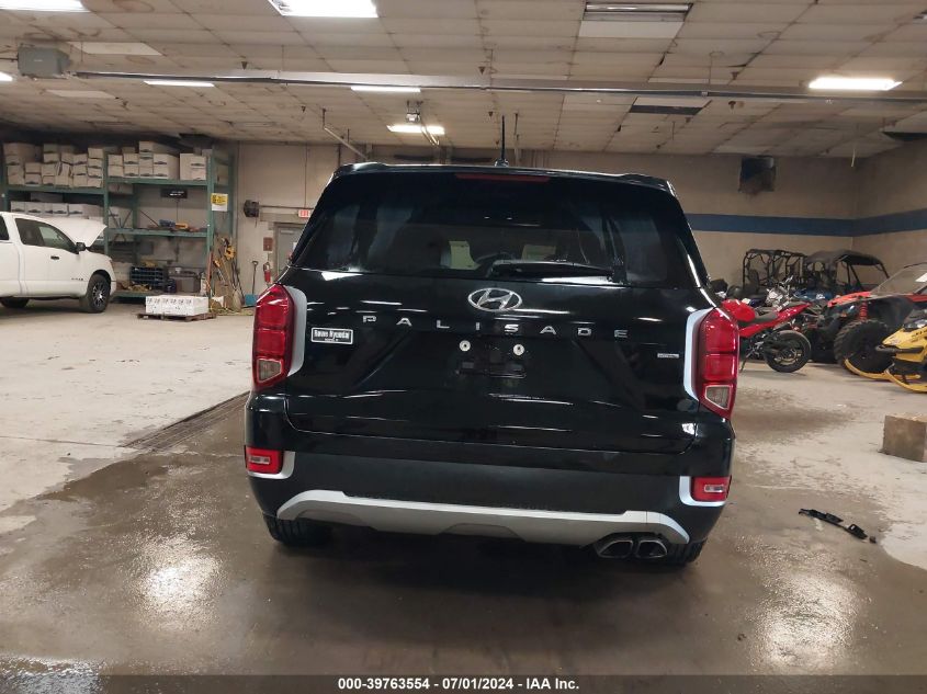 2021 Hyundai Palisade Sel VIN: KM8R2DHE9MU233197 Lot: 39763554