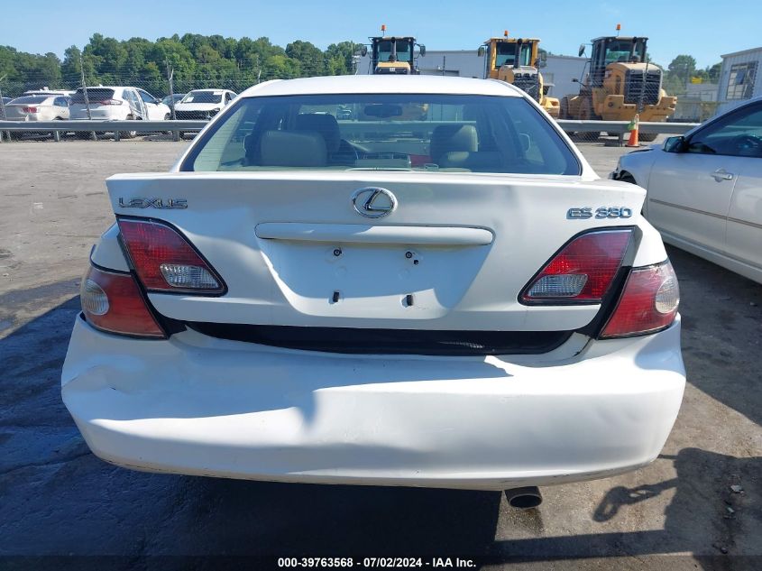 2004 Lexus Es 330 VIN: JTHBA30G840023504 Lot: 39763568