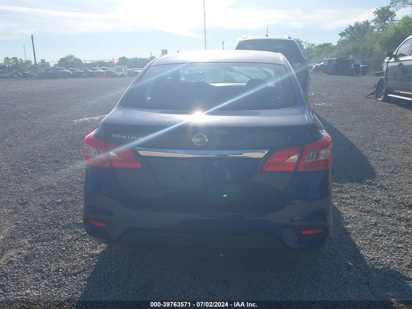 2016 Nissan Sentra S VIN: 3N1AB7AP7GY263799 Lot: 39763571