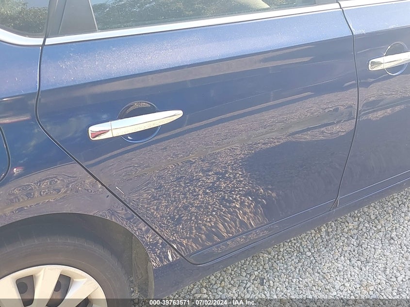 2016 Nissan Sentra S VIN: 3N1AB7AP7GY263799 Lot: 39763571