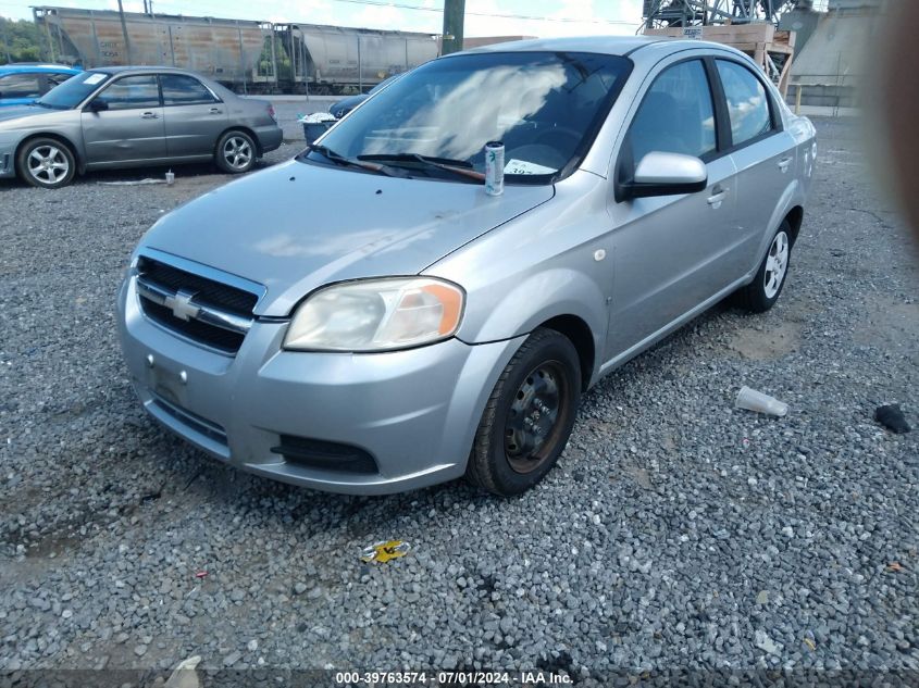 KL1TD56667B106226 | 2007 CHEVROLET AVEO