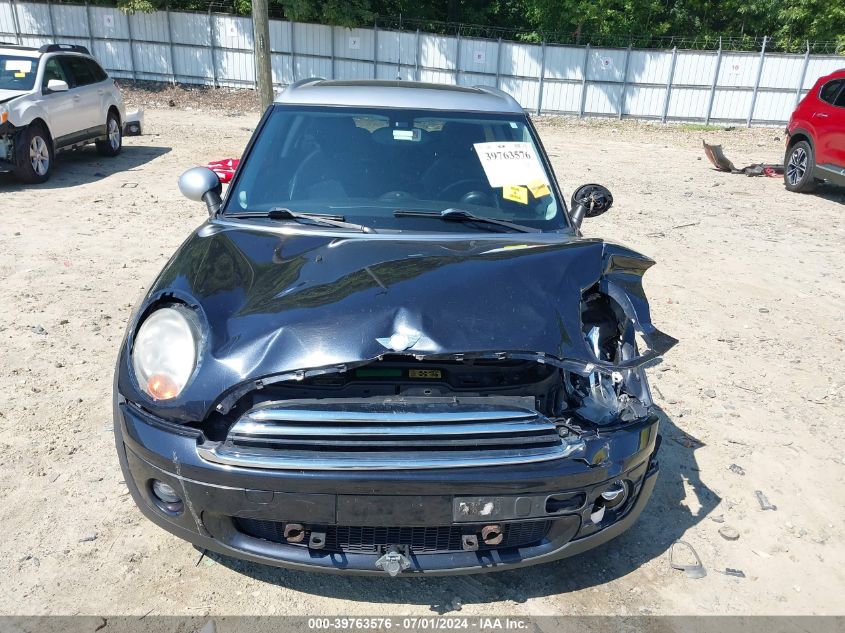 2008 Mini Cooper Clubman VIN: WMWML33568TJ47206 Lot: 39763576