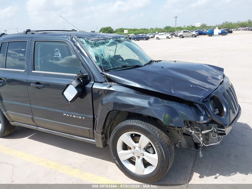2014 JEEP PATRIOT LATITUDE - 1C4NJPFB3ED529320