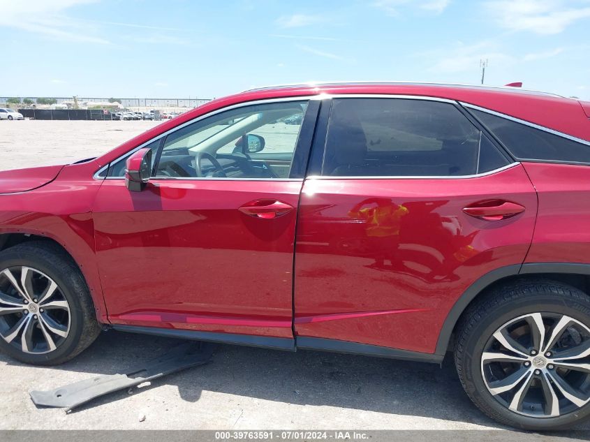 2016 Lexus Rx 350 VIN: 2T2BZMCA9GC024142 Lot: 39763591