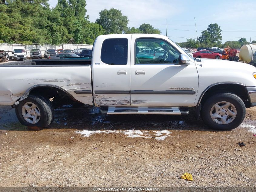 2002 Toyota Tundra Sr5 V8 VIN: 5TBRT34142S273938 Lot: 39763592