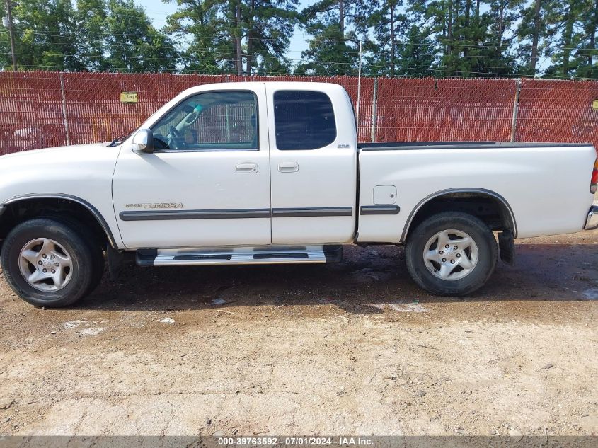 2002 Toyota Tundra Sr5 V8 VIN: 5TBRT34142S273938 Lot: 39763592