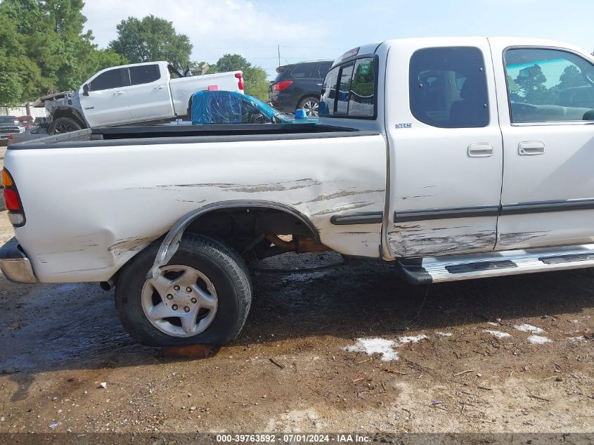 2002 Toyota Tundra Sr5 V8 VIN: 5TBRT34142S273938 Lot: 39763592