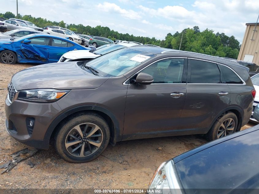 2019 Kia Sorento 3.3L Ex VIN: 5XYPH4A52KG532050 Lot: 39763596