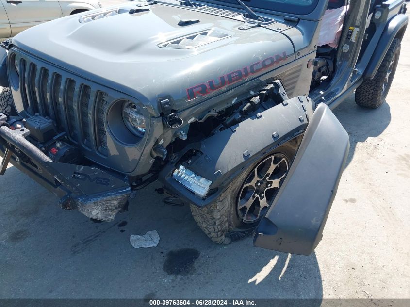 2021 Jeep Wrangler Unlimited Rubicon 4X4 VIN: 1C4HJXFN6MW513915 Lot: 39763604