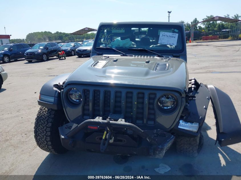 2021 Jeep Wrangler Unlimited Rubicon 4X4 VIN: 1C4HJXFN6MW513915 Lot: 39763604