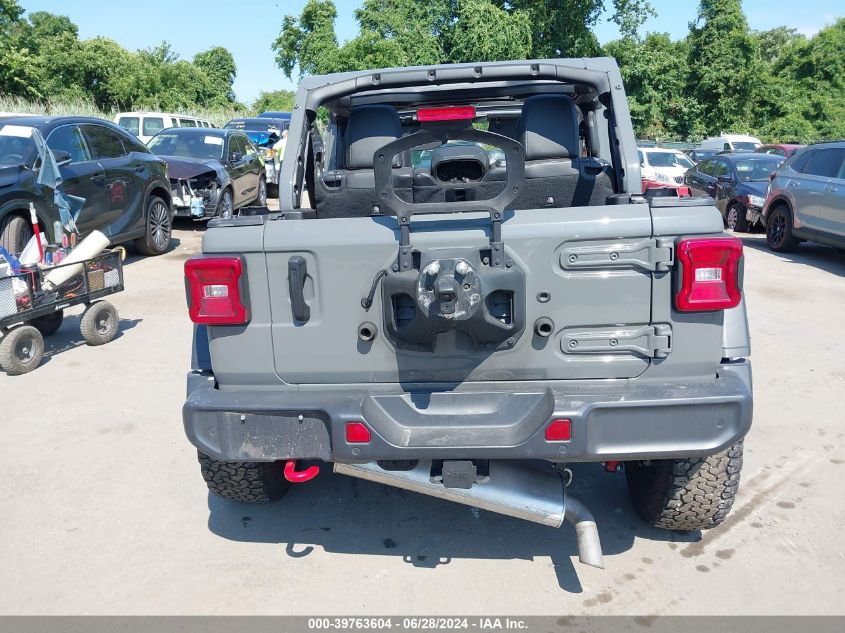 2021 Jeep Wrangler Unlimited Rubicon 4X4 VIN: 1C4HJXFN6MW513915 Lot: 39763604