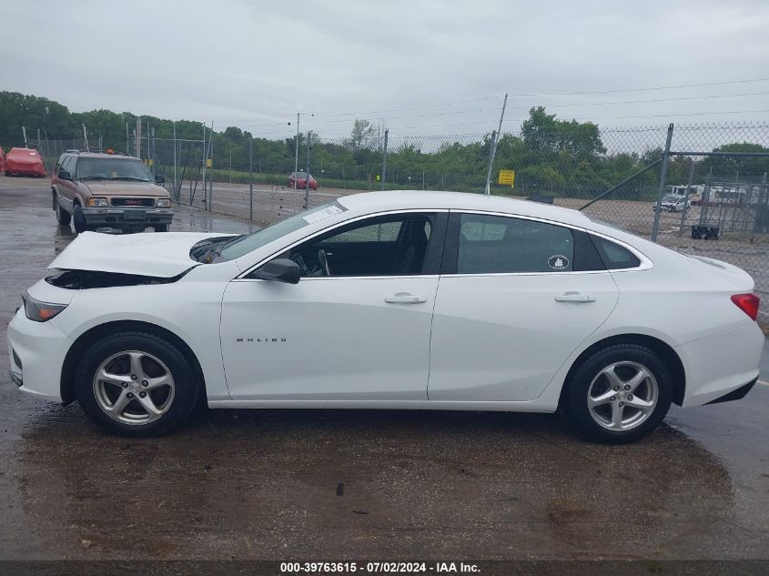 2017 Chevrolet Malibu Ls VIN: 1G1ZB5ST3HF207862 Lot: 39763615