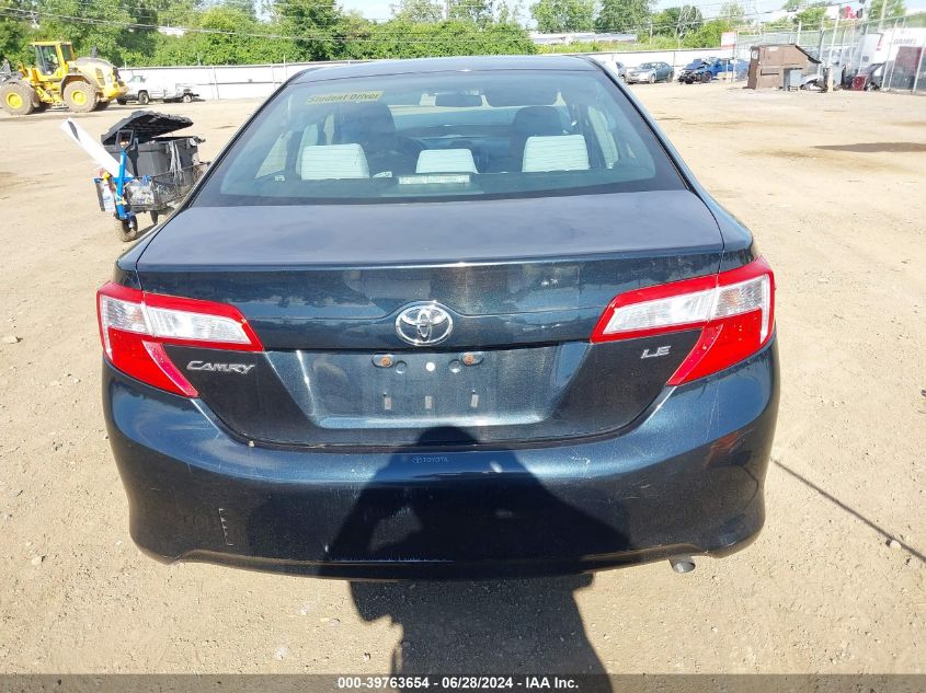 2012 Toyota Camry Se/Le/Xle VIN: 4T4BF1FK9CR171639 Lot: 39763654