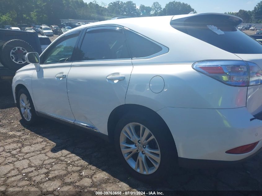 2012 Lexus Rx 450H VIN: JTJZB1BA5C2006332 Lot: 39763658