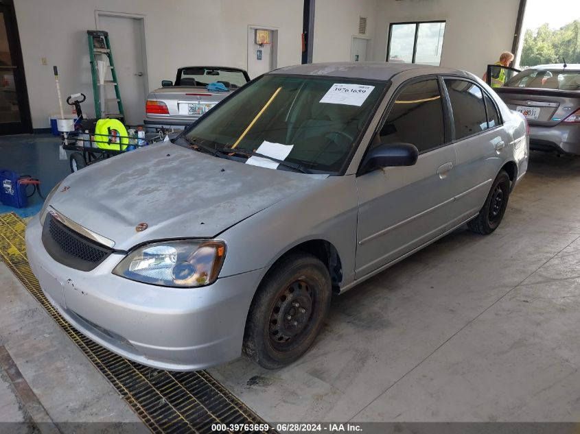 2003 Honda Civic Lx VIN: 2HGES16513H520301 Lot: 39763659