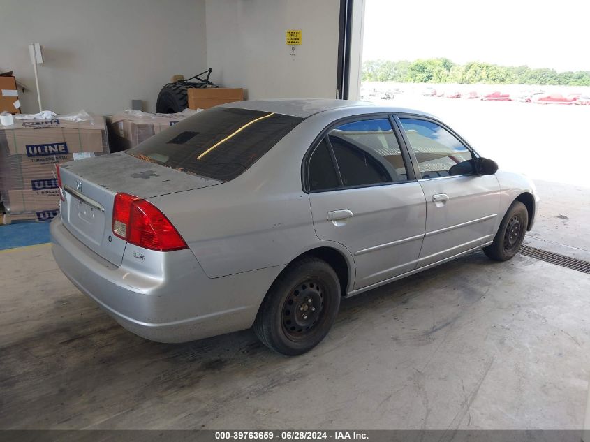 2003 Honda Civic Lx VIN: 2HGES16513H520301 Lot: 39763659