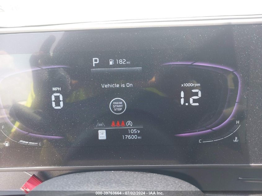 2023 Kia Sportage Ex VIN: 5XYK33AF1PG134427 Lot: 39763664