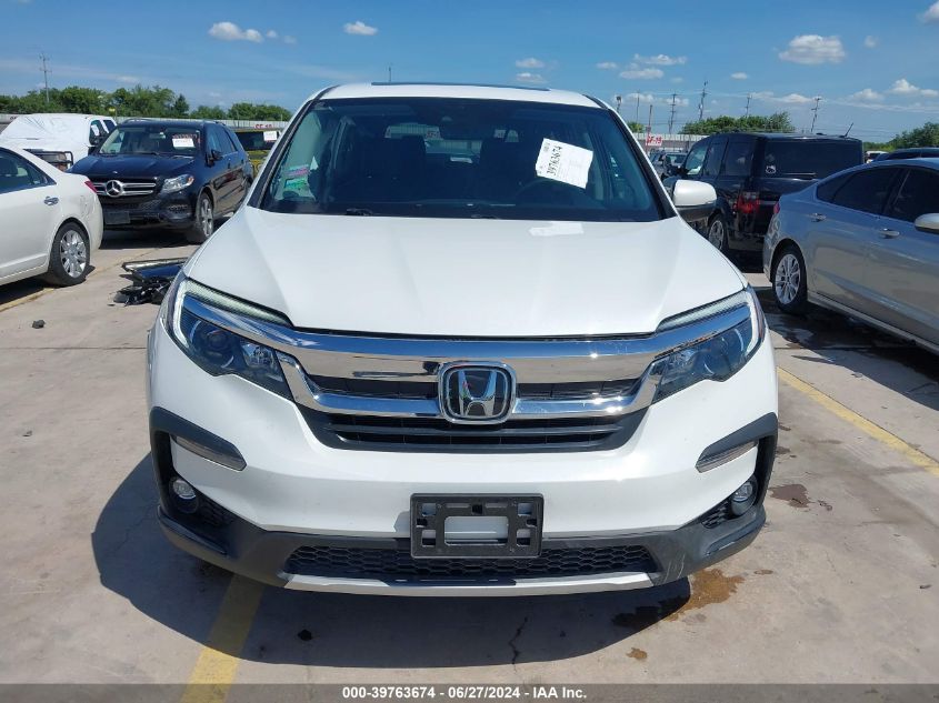 2020 Honda Pilot 2Wd Ex-L VIN: 5FNYF5H53LB021770 Lot: 39763674