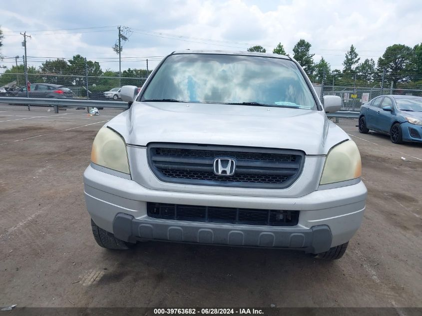 2004 Honda Pilot Ex-L VIN: 2HKYF18694H581183 Lot: 39763682