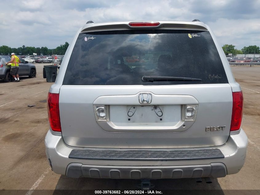 2004 Honda Pilot Ex-L VIN: 2HKYF18694H581183 Lot: 39763682