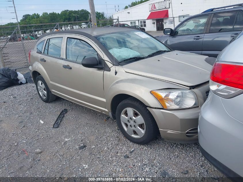 2009 Dodge Caliber Se VIN: 1B3HB28A59D116601 Lot: 39763685